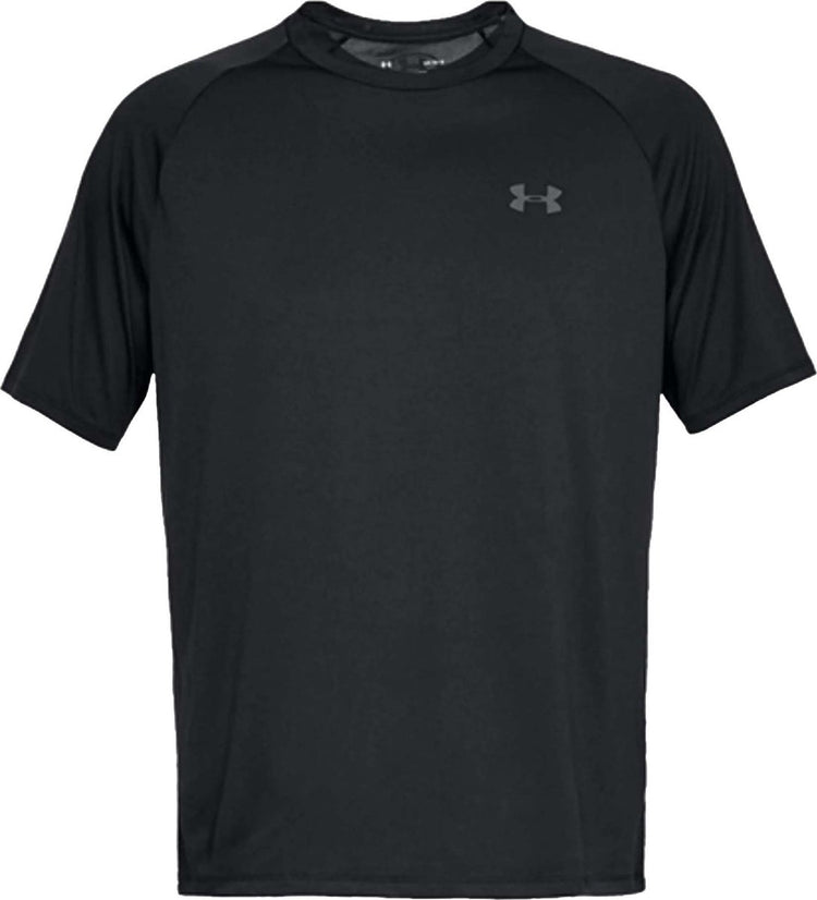 Under armour ua tech 2.0 ss tee-blk heren sportshirt - zwart - graphite