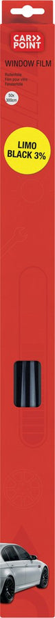 Carpoint ruitenfolie limoblack 3% 300x50cm | verduisterend