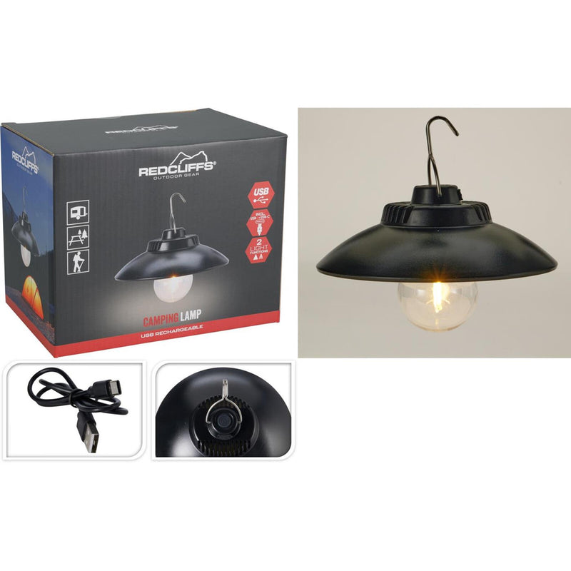 Redcliffs camping hanglamp oplaadbaar