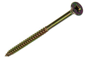 Mack 1017261 - spaanplaatschroef vz kop geelverz. 5 st 5,0 x 90 mm | 5 stuks - afbeelding 1