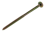Mack 1017268 - spaanplaatschroef vz kop geelverz. 4 st 6,0 x 120 mm | 5 stuks - afbeelding 1