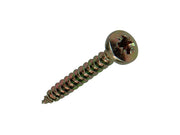 Mack 1017274 - spaanplaatschroef cylkop geelverz.20 st 4,0 x 30 mm | 10 stuks - afbeelding 1