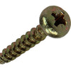 Mack 1017279 - spaanplaatschroef cylkop geelverz.15 st 5,0 x 30 mm | 10 stuks