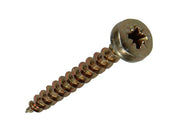 Mack 1017280 - spaanplaatschroef cylkop geelverz.12 st 5,0 x 40 mm | 10 stuks - afbeelding 1