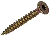 Mack 1017283 - spaanplschr.vzkop-zelfb. geelverz. 40 st 3,0 x 25 mm | 10 stuks - afbeelding 1