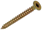 Mack 1017284 - spaanplschr.vzkop-zelfb. geelverz. 35 st 3,0 x 30 mm | 10 stuks - afbeelding 1