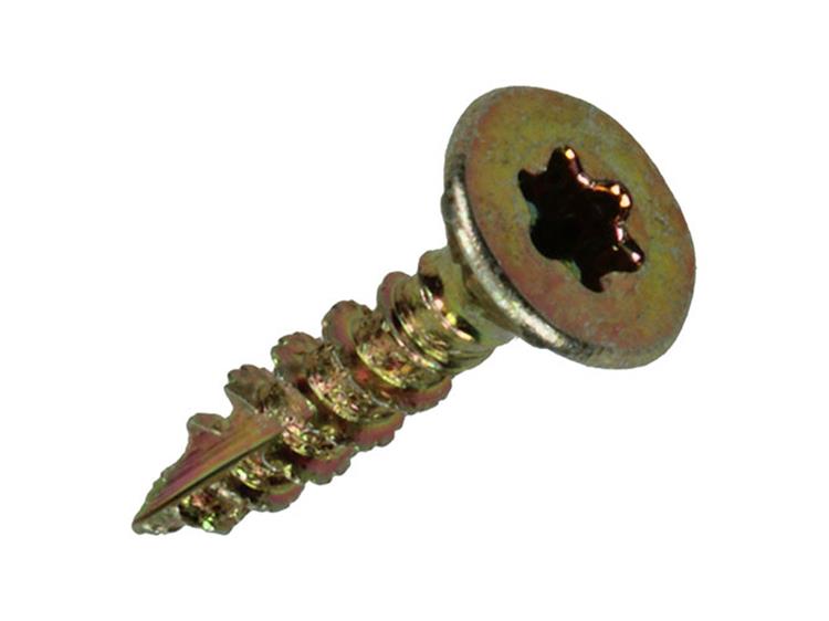Mack 1017285 - spaanplschr.vzkop-zelfb. geelverz. 40 st 3,5 x 16 mm | 10 stuks