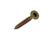 Mack 1017287 - spaanplschr.vzkop-zelfb. geelverz .32 st 3,5 x 25 mm | 10 stuks - afbeelding 1