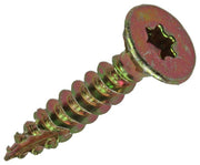 Mack 1017302 - spaanplschr.vzkop-zelfb. geelverz.20 st 4,5 x 25 mm | 10 stuks - afbeelding 1