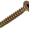 Mack 1017304 - spaanplschr.vzkop-zelfb. geelverz.16 st 4,5 x 35 mm | 10 stuks
