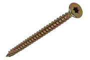 Mack 1017308 - spaanplschr.vzkop-zelfb. geelverz.10 st 4,5 x 60 mm | 10 stuks - afbeelding 1