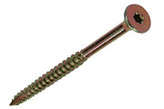 Mack 1017320 - spaanplschr.vzkop-zelfb. geelverz. 5 st 6,0 x 80 mm | 5 stuks - afbeelding 1