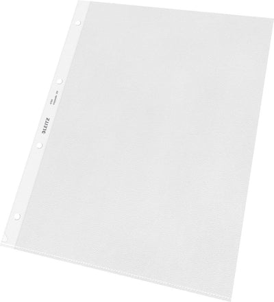 Leitz a4 showtas - 30% gerecycled plastic - 100 stuks - transparant