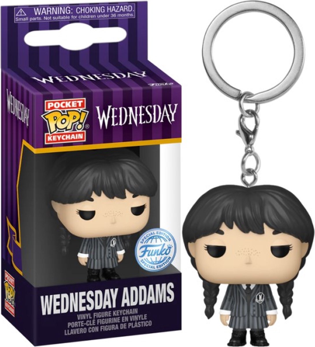 Wednesday pocket pop! unisex funko pocket pop! - meerkleurig - standard