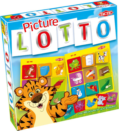 Tactic lotto picture – kaartspel – zoek vind – familiespel – 2-6 spelers – vanaf 3 jaar