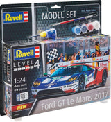 Revell modelbouwpakket - ford gt le mans 1:24 - 88dlg. - incl. basiskleuren verf - afbeelding 1