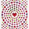 Creativ company stickers kleine harten, 1 vel
