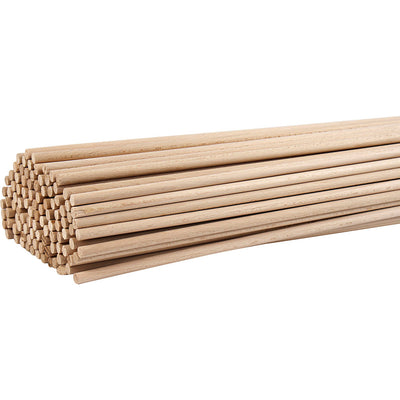 Bloemstokken, l: 60 cm, d 8 mm, 10 stuk 1 doos