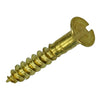 Mack 1019646 - houtschroef verzonken kop messing 11st 2,5 x 16 mm | 10 stuks