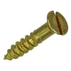 Mack 1019647 - houtschroef verzonken kop messing 14st 3,0 x 16 mm | 10 stuks