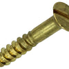 Mack 1019653 - houtschroef verzonken kop messing 9 st 4,0 x 25 mm | 10 stuks