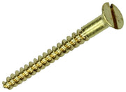 Mack 1019655 - houtschroef verzonken kop messing 6 st 4,5 x 40 mm | 10 stuks - afbeelding 1