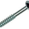Mack 1017377 - houtschroef bolkop staal verzinkt 10 st 4,5 x 40 mm | 10 stuks