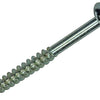 Mack 1017378 - houtschroef bolkop staal verzinkt 8 st 4,5 x 50 mm | 10 stuks
