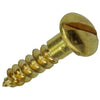 Mack 1019661 - houtschroef bolkop messing 10 st 3,5 x 16 mm | 10 stuks