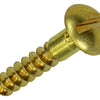 Mack 1019663 - houtschroef bolkop messing 9 st 4,0 x 20 mm | 10 stuks
