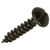 Mack 1017383 - houtschroef bolkop zwart verzinkt 20 st 3,0 x 16 mm | 10 stuks