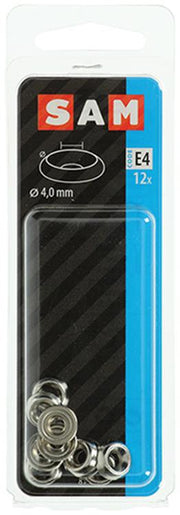 Mack 1017387 - kuipring vr houtschroef mess. vern. 12st 4,0 mm | 10 stuks - afbeelding 1