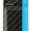 Mack 1017388 - kuipring vr houtschroef mess. vern. 10st 4,5 mm | 10 stuks