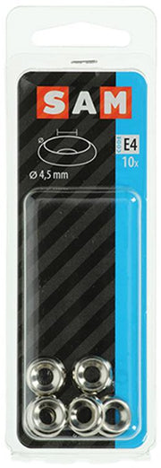 Mack 1017388 - kuipring vr houtschroef mess. vern. 10st 4,5 mm | 10 stuks - afbeelding 1