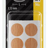 Mack 1017393 - zelfklevend afdekkapje kunst.beuk 96st 13 mm | 10 stuks