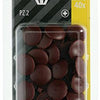 Mack 1017396 - afdekkapje vr pz schr.kunst. bruin 40 st pz 2 | 10 stuks