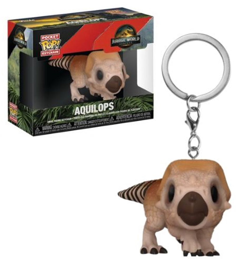 Jurassic world rebirth - pocket pop keychain - aquilops