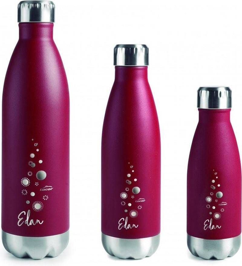 Lacor thermos edan - inox - 0,5l - rood