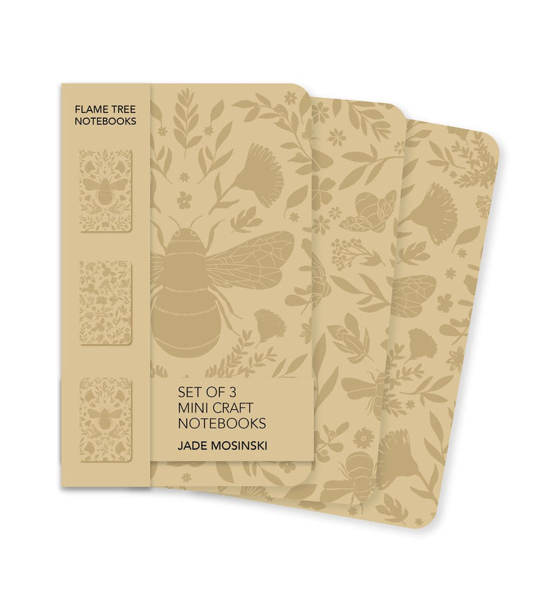 Jade mosinski set of 3 mini craft notebooks