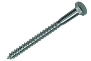 Mack 1017419 - houtdraadbout staal verzinkt 1 st 8 x 100 mm | 10 stuks - afbeelding 1