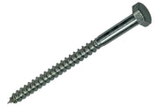 Mack 1017428 - houtdraadbout staal verzinkt 1 st 10 x 140 mm | 10 stuks - afbeelding 1
