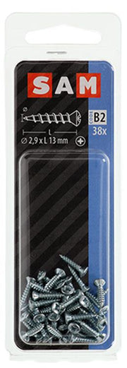 Mack 1017482 - zelftappende schroef bvk verz.38 st 2,9 x 13 mm | 10 stuks - afbeelding 2