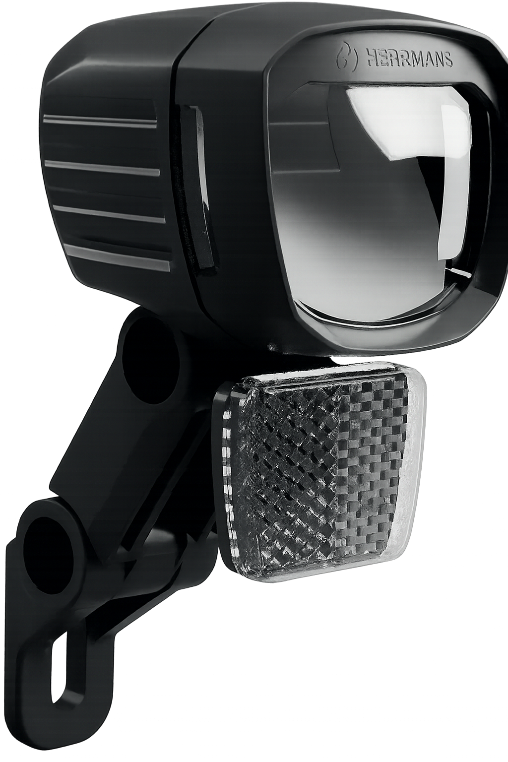 Herrmans koplamp nordic mr9 dynamo 180 lumen - zwart