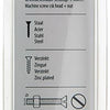 Mack 1017495 - metaalschroef verz. kop + moer verz. 12st m4 x 40 mm | 10 stuks