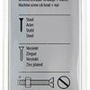 Mack 1017496 - metaalschroef verz. kop + moer verz. 9 st m4 x 50 mm | 10 stuks