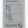 Mack 1017502 - metaalschroef verz. kop + moer verz. 13st m5 x 30 mm | 10 stuks