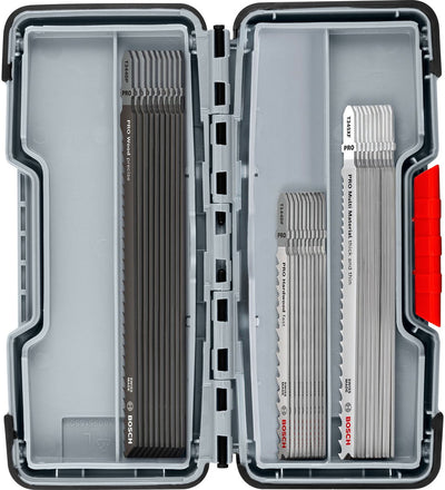 Bosch professional pro serie - brzeszczoty set - hout en metaal - 100mm - 30 stuks