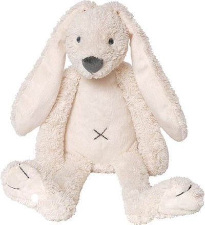 Happy horse konijn richie knuffel 28cm - wit - baby knuffel