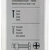 Mack 1017543 - kachelbout + moer staal verzinkt 14 st m4 x 40 mm | 10 stuks