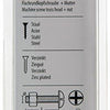 Mack 1017553 - kachelbout + moer staal verzinkt 8 st m6 x 30 mm | 5 stuks
